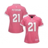 nike women nfl jerseys arizona cardinals #21 patrick peterson pink[nike 2015]