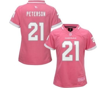 nike women nfl jerseys arizona cardinals #21 patrick peterson pink[nike 2015]