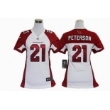 nike women nfl jerseys arizona cardinals #21 patrick peterson white[nike]