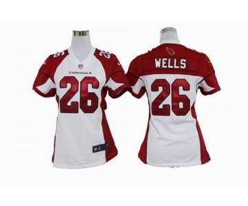 nike women nfl jerseys arizona cardinals #26 wells white[nike]