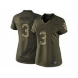 nike women nfl jerseys arizona cardinals #3 carson palmer army green[nike Limited Salute To Service]