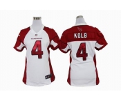 nike women nfl jerseys arizona cardinals #4 kolb white[nike]