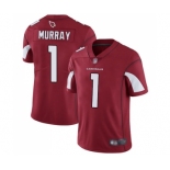 Youth Arizona Cardinals #1 Kyler Murray Red Team Color Vapor Untouchable Limited Player Football Jersey