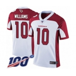 Youth Arizona Cardinals #10 Chad Williams White Vapor Untouchable Limited Player 100th Season Football Jersey