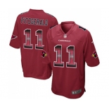 Youth Arizona Cardinals #11 Larry Fitzgerald Limited Red Strobe Football Jersey