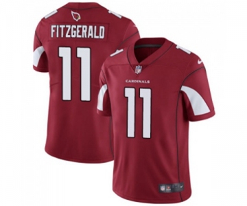 Youth Arizona Cardinals #11 Larry Fitzgerald Red Team Color Vapor Untouchable Limited Player Football Jersey