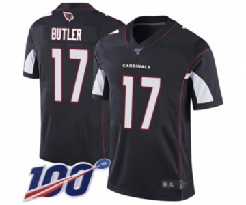 Youth Arizona Cardinals #17 Hakeem Butler Black Alternate Vapor Untouchable Limited Player 100th Season Football Jersey