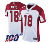 Youth Arizona Cardinals #18 Kevin White Vapor Untouchable Limited Player 100th Season Football Jersey