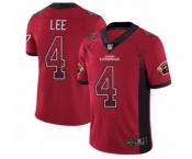 Youth Arizona Cardinals #4 Andy Lee Limited Red Rush Drift Fashion Football Jersey