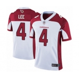 Youth Arizona Cardinals #4 Andy Lee White Vapor Untouchable Limited Player Football Jersey