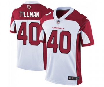 Youth Arizona Cardinals #40 Pat Tillman White Vapor Untouchable Limited Player Football Jersey