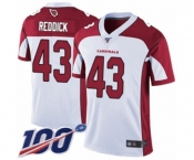 Youth Arizona Cardinals #43 Haason Reddick White Vapor Untouchable Limited Player 100th Season Football Jersey