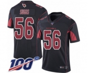 Youth Arizona Cardinals #56 Terrell Suggs Limited Black Rush Vapor Untouchable 100th Season Football Jersey