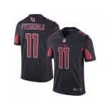 Youth Nike Arizona Cardinals #11 Larry Fitzgerald Black Stitched NFL Limited Rush Jersey