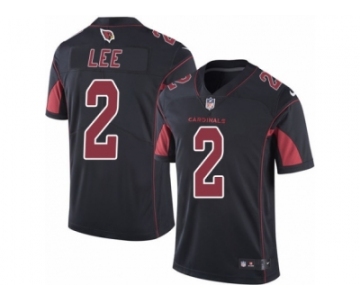 Youth Nike Arizona Cardinals #2 Andy Lee Limited Black Rush Vapor Untouchable NFL Jersey