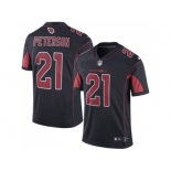 Youth Nike Arizona Cardinals #21 Patrick Peterson Black Stitched NFL Limited Rush Jersey