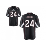 Youth Nike Arizona Cardinals #24 Mike Jenkins Black Game Jersey