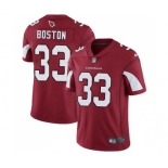 Youth Nike Arizona Cardinals #33 Tre Boston Red Team Color Vapor Untouchable Limited Player NFL Jersey