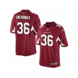 Youth Nike Arizona Cardinals #36 D. J. Swearinger Limited Red Team Color NFL Jersey