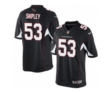 Youth Nike Arizona Cardinals #53 A.Q. Shipley Limited Black Alternate NFL Jersey