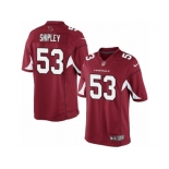 Youth Nike Arizona Cardinals #53 A.Q. Shipley Limited Red Team Color NFL Jersey