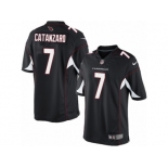 Youth Nike Arizona Cardinals #7 Chandler Catanzaro Limited Black Alternate NFL Jersey