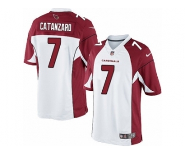 Youth Nike Arizona Cardinals #7 Chandler Catanzaro Limited White NFL Jersey