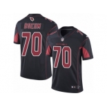 Youth Nike Arizona Cardinals #70 Evan Boehm Limited Black Rush Vapor Untouchable NFL Jersey