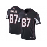 Youth Nike Arizona Cardinals #87 Troy Niklas Vapor Untouchable Limited Black Alternate NFL Jersey