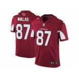 Youth Nike Arizona Cardinals #87 Troy Niklas Vapor Untouchable Limited Red Team Color NFL Jersey