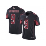 Youth Nike Arizona Cardinals #9 Sam Bradford Black Stitched NFL Limited Rush Jersey