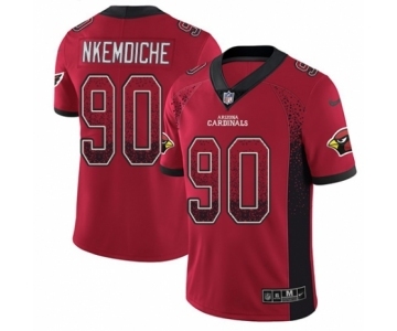 Youth Nike Arizona Cardinals #90 Robert Nkemdiche Limited Red Rush Drift Fashion NFL Jersey