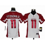 nike youth nfl jerseys arizona cardinals #11 larry fitzgerald white[nike]