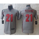 nike youth nfl jerseys arizona cardinals #21 patrick peterson grey[nike vapor