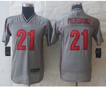 nike youth nfl jerseys arizona cardinals #21 patrick peterson grey[nike vapor