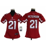 nike youth nfl jerseys arizona cardinals #21 peterson red[nike]