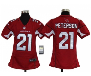 nike youth nfl jerseys arizona cardinals #21 peterson red[nike]