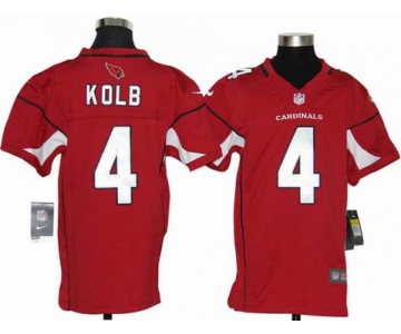 nike youth nfl jerseys arizona cardinals #4 kolb red[nike]