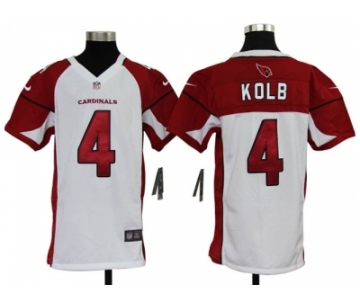 nike youth nfl jerseys arizona cardinals #4 kolb white[nike]