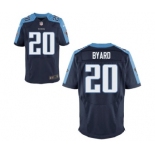 Men's Nike Tennessee Titans #20 Kevin Byard Elite Navy Blue Alternate NFL Jersey