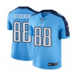 Men's Nike Tennessee Titans #88 Luke Stocker Elite Light Blue Rush Vapor Untouchable NFL Jersey