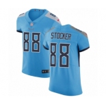 Men's Nike Tennessee Titans #88 Luke Stocker Light Blue Alternate Vapor Untouchable Elite Player NFL Jersey