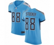 Men's Nike Tennessee Titans #88 Luke Stocker Light Blue Alternate Vapor Untouchable Elite Player NFL Jersey