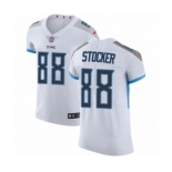 Men's Nike Tennessee Titans #88 Luke Stocker White Vapor Untouchable Elite Player NFL Jersey