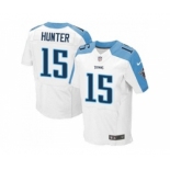 Nike Tennessee Titans #15 Justin Hunter white Jerseys(Elite)