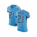 Nike Tennessee Titans #21 Malcolm Butler Light Blue Team Color Men Stitched NFL Vapor Untouchable Elite Jersey