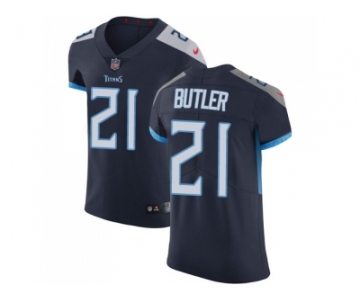 Nike Tennessee Titans #21 Malcolm Butler Navy Blue Alternate Men Stitched NFL Vapor Untouchable Elite Jersey