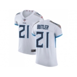 Nike Tennessee Titans #21 Malcolm Butler White Men Stitched NFL Vapor Untouchable Elite Jersey