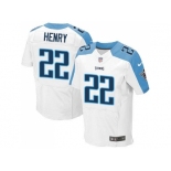 Nike Tennessee Titans #22 Derrick Henry White Men's Stitched NFL Elite Jersey