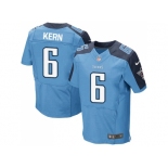 Nike Tennessee Titans #6 Brett Kern Light Blue Team Color Men Stitched NFL Elite Jersey